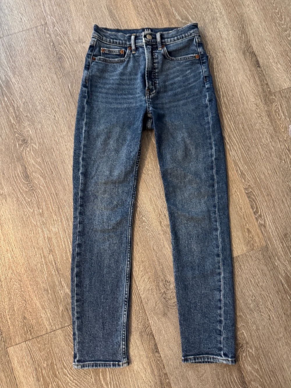 GAP denim jeans size 00 / 24 high rise